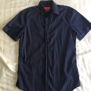 Zara Men’s Patterned Button Up Short Sleeve